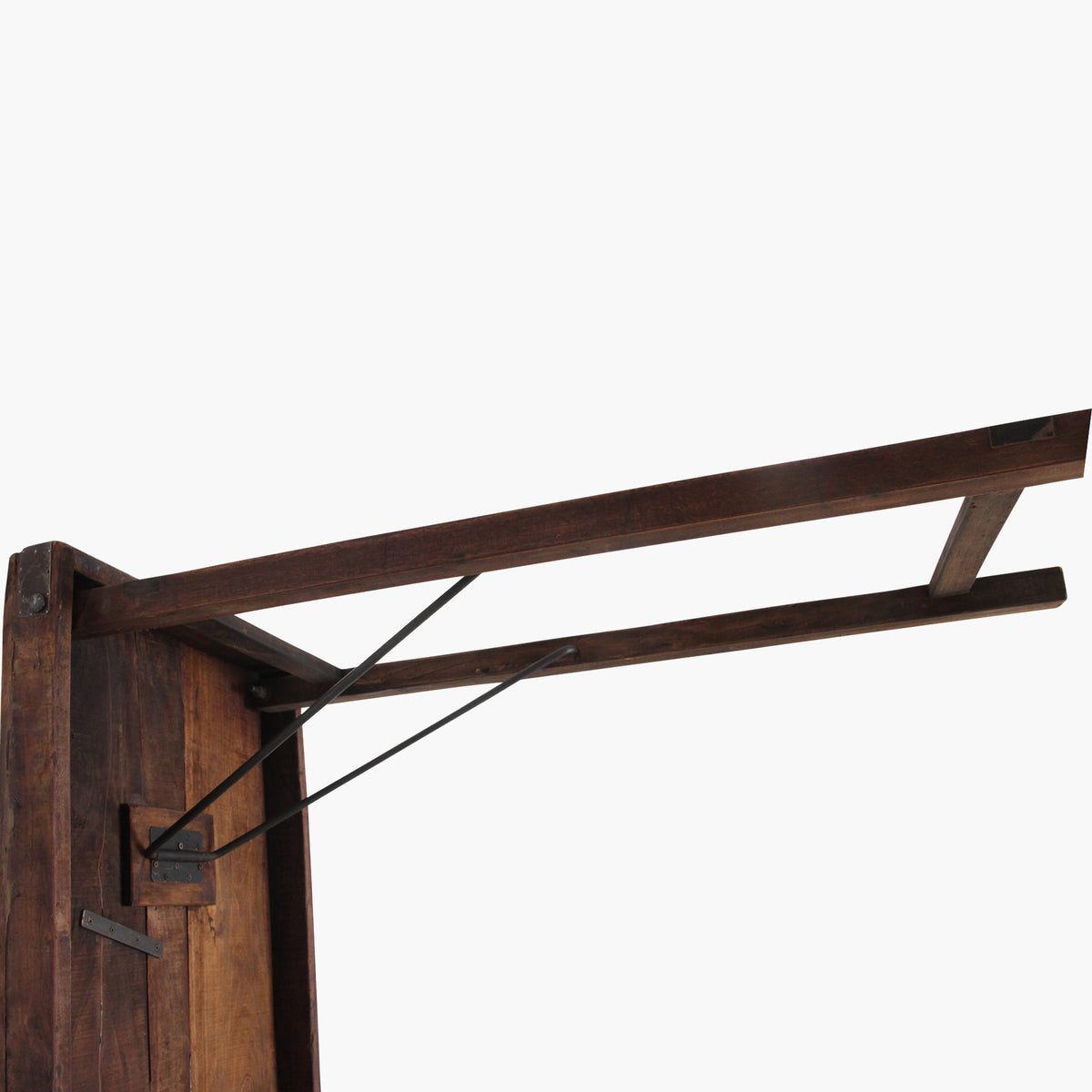 Market Folding Bar Table Brown Raw Materials
