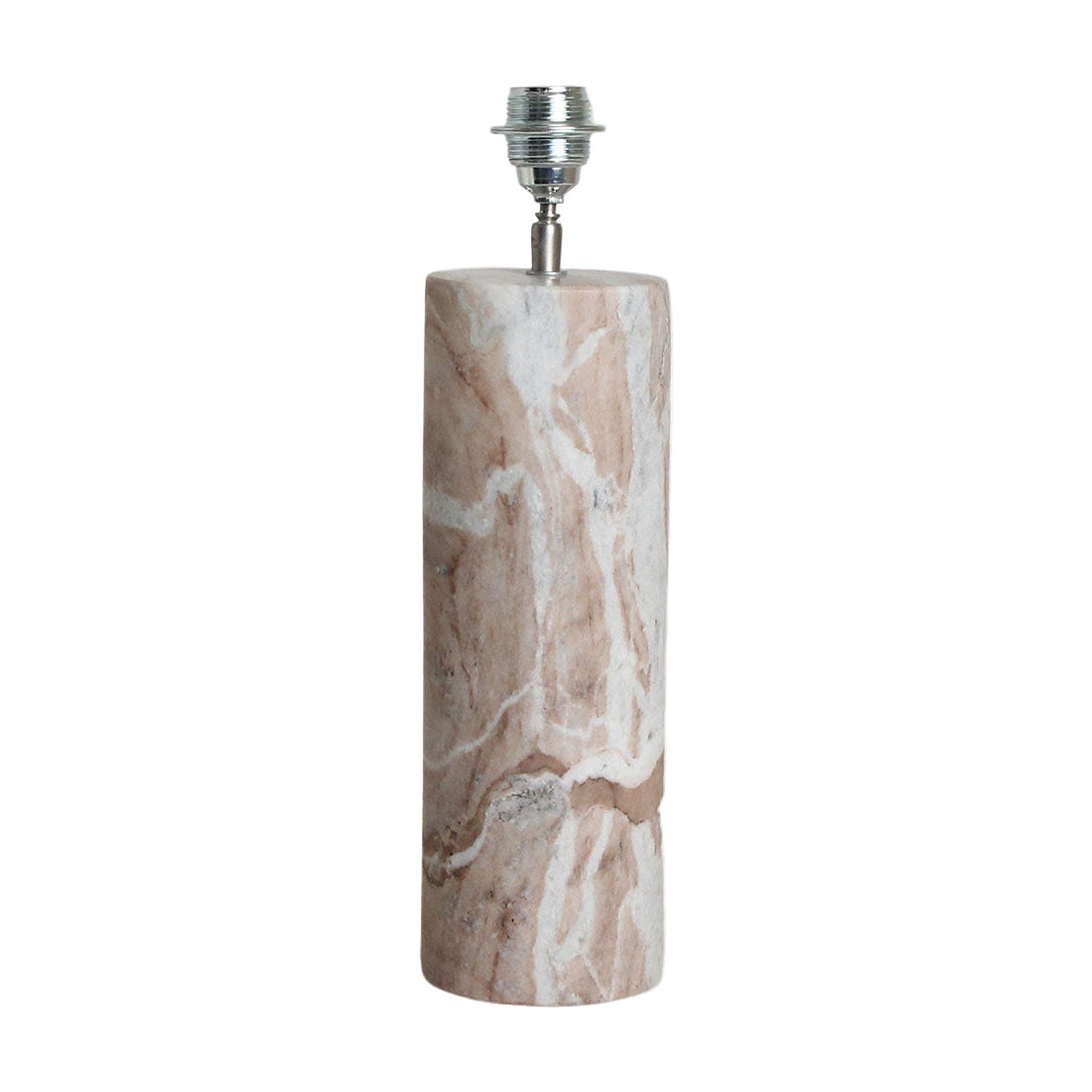 Lamp Base Fantasy Brown Marble Round Raw Materials