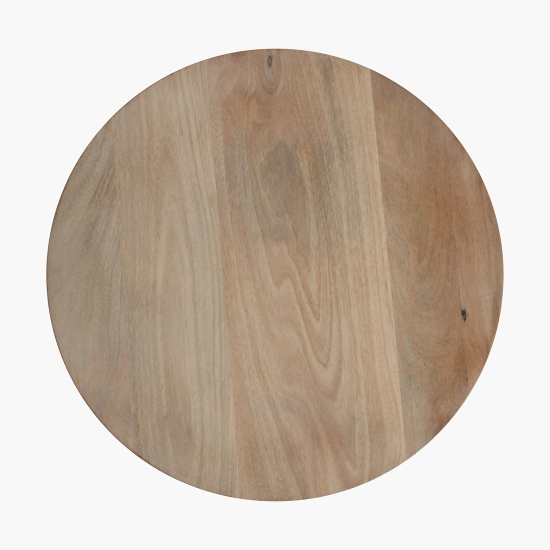 Side table Bullnose Reversed Fluted Natural Ø50cm Raw Materials