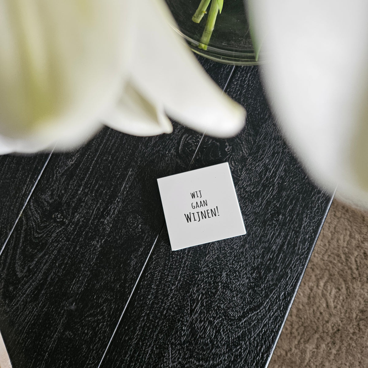 Square Wine Coasters Set of 4