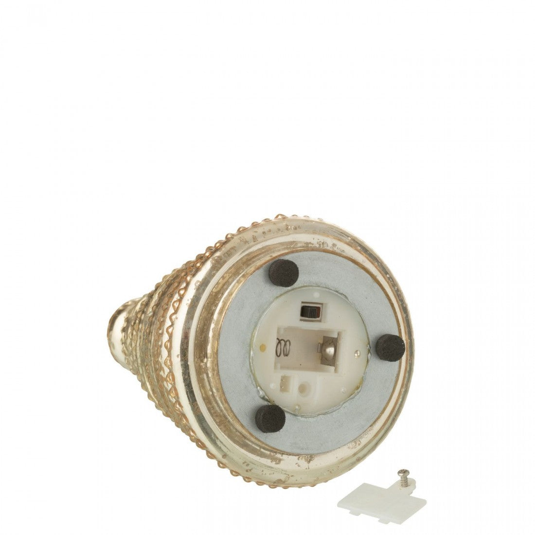 Boom LED Ribbed Glass Gold-Colored Set of 3 J-Line