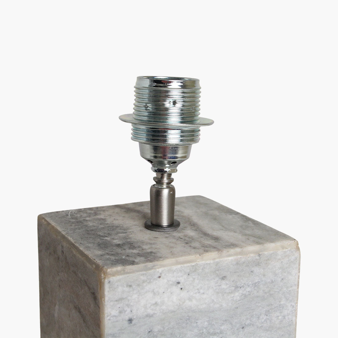 Lamp Base Fantasy Brown Marble Square Raw Materials