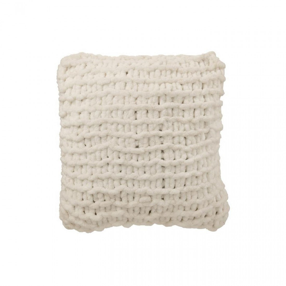 Blanket Knitted Polyester White J-Line