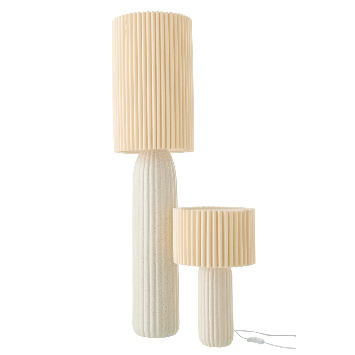 Floor lamp Esmee Ceramic Off-White Large J-Line