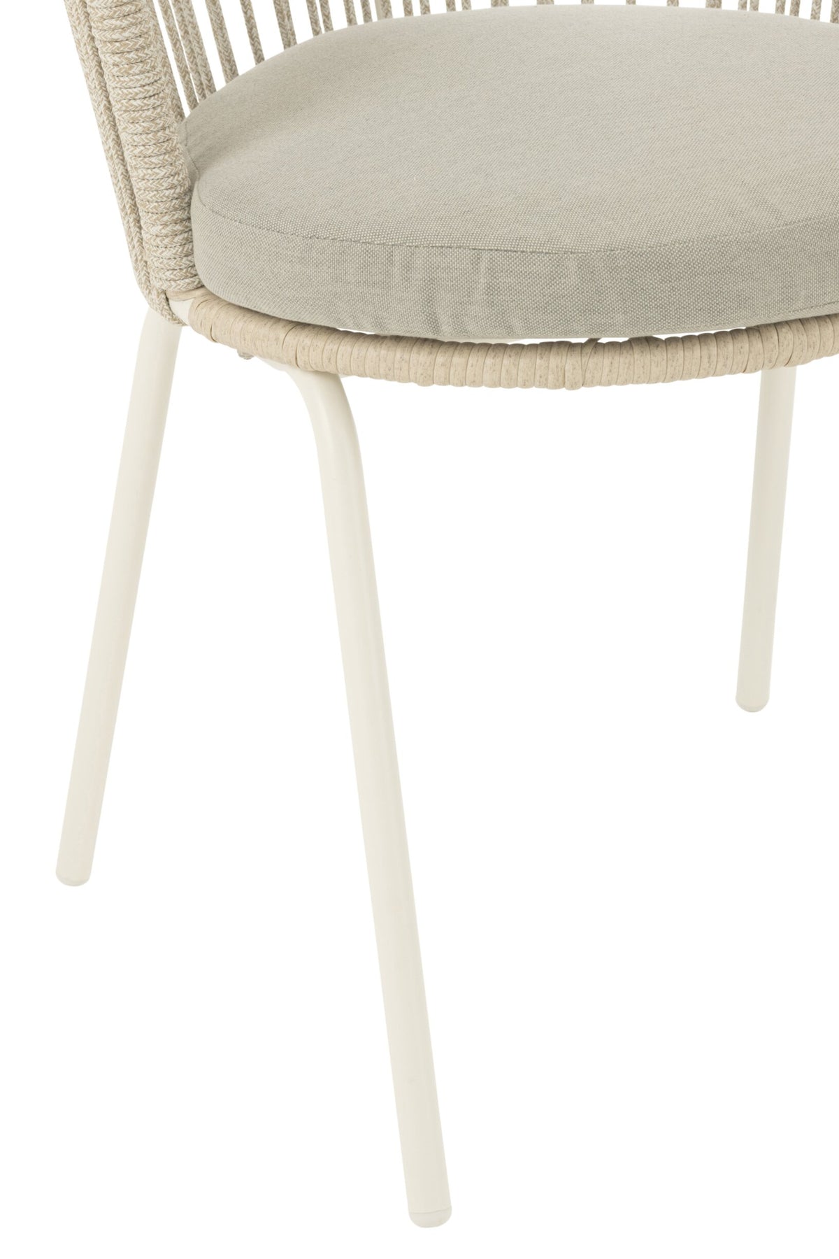 Chair Toa Metal/Rope Grey J-Line