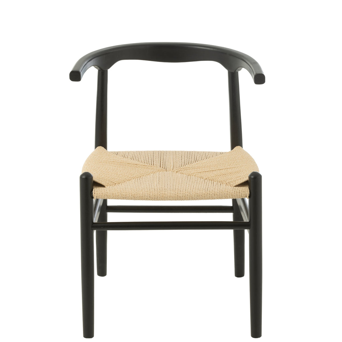 Chair Toon Beechwood/Rope Black J-Line