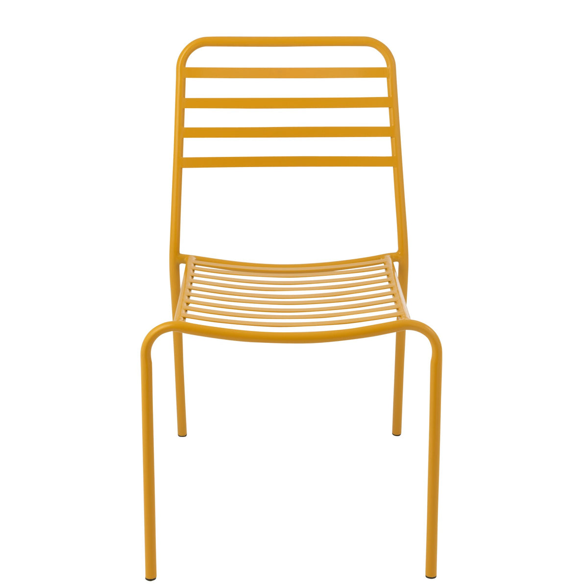 Garden Chair Yellow Metal J-Line