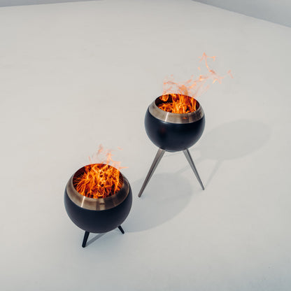 MOON 45 Low Silver Fire Pit Höfats