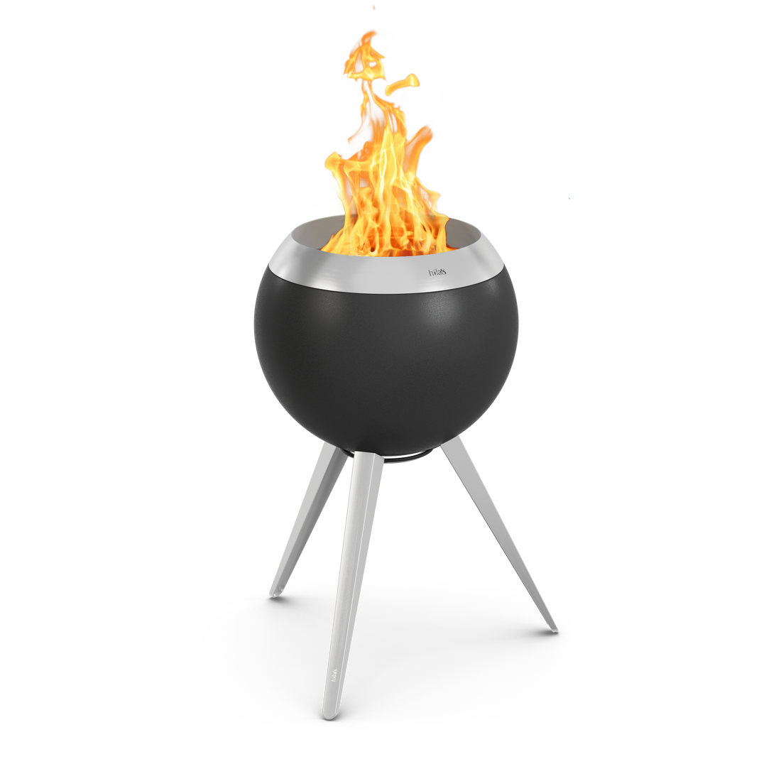 MOON 45 Fire Pit Tall Silver Höfats