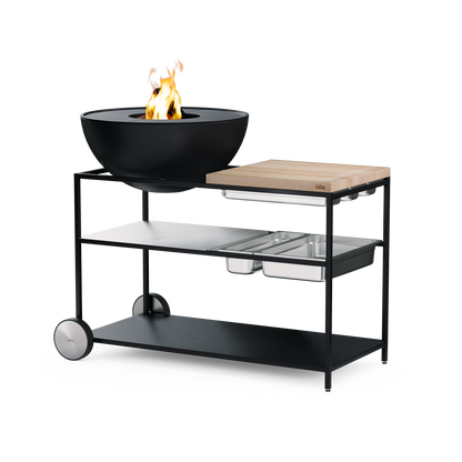 Fire Kitchen BBQ with Höfats Bowl 70 Outdoor Kitchen