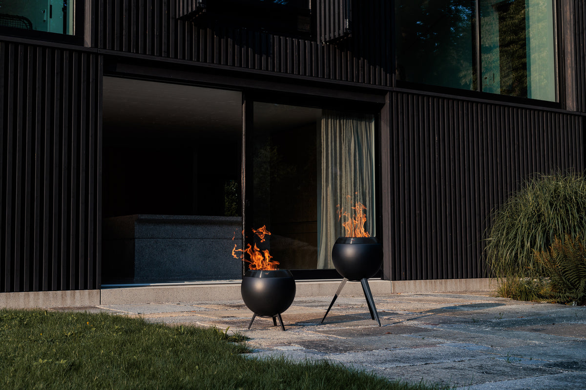 MOON 45 Low Fire Pit All Black Höfats