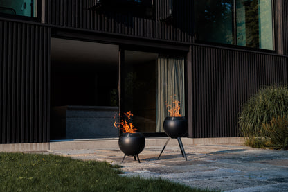 MOON 45 Low Fire Pit All Black Höfats