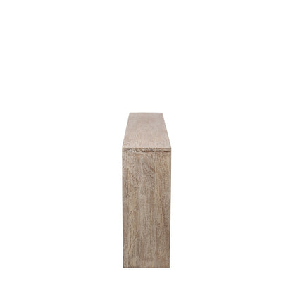 Mango Wood Bookcase Off-White J-Line