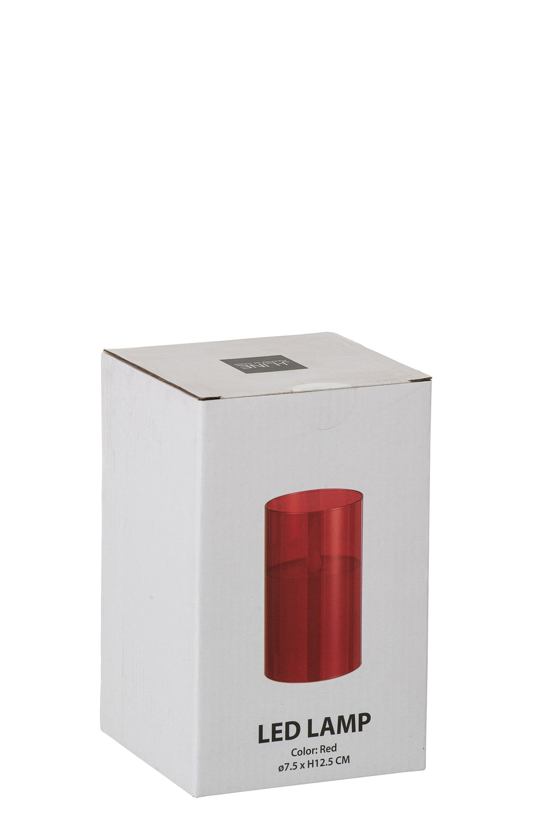 LED Lamp Blinking Glass Red Small