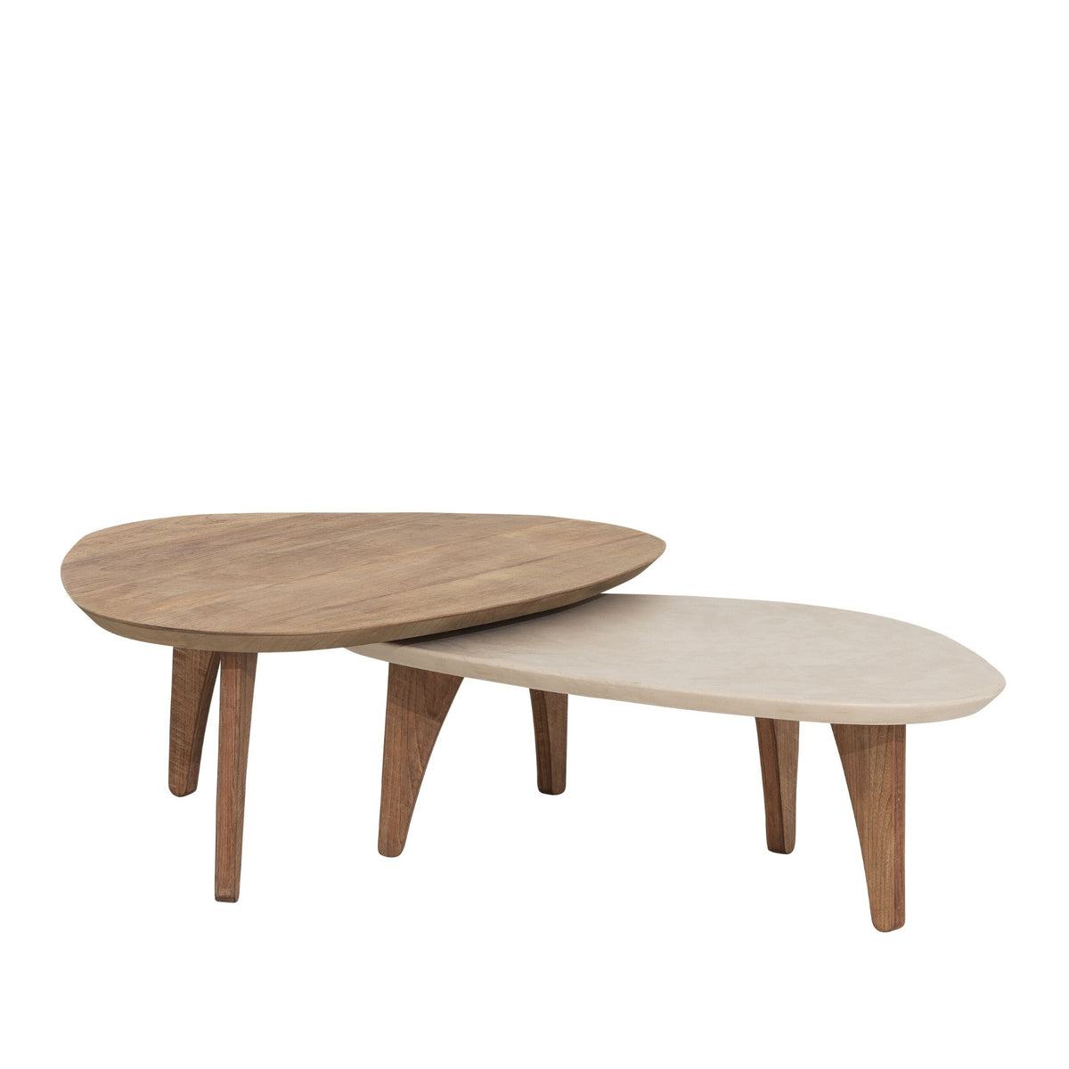 DTP Home Bliss Mortex Coffee Table Pebble