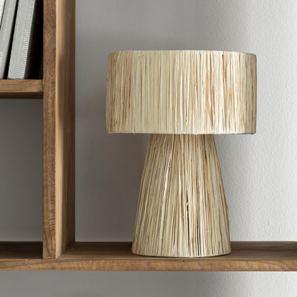Table Lamp Marbella Palm Leaf Natural Small MUST Living