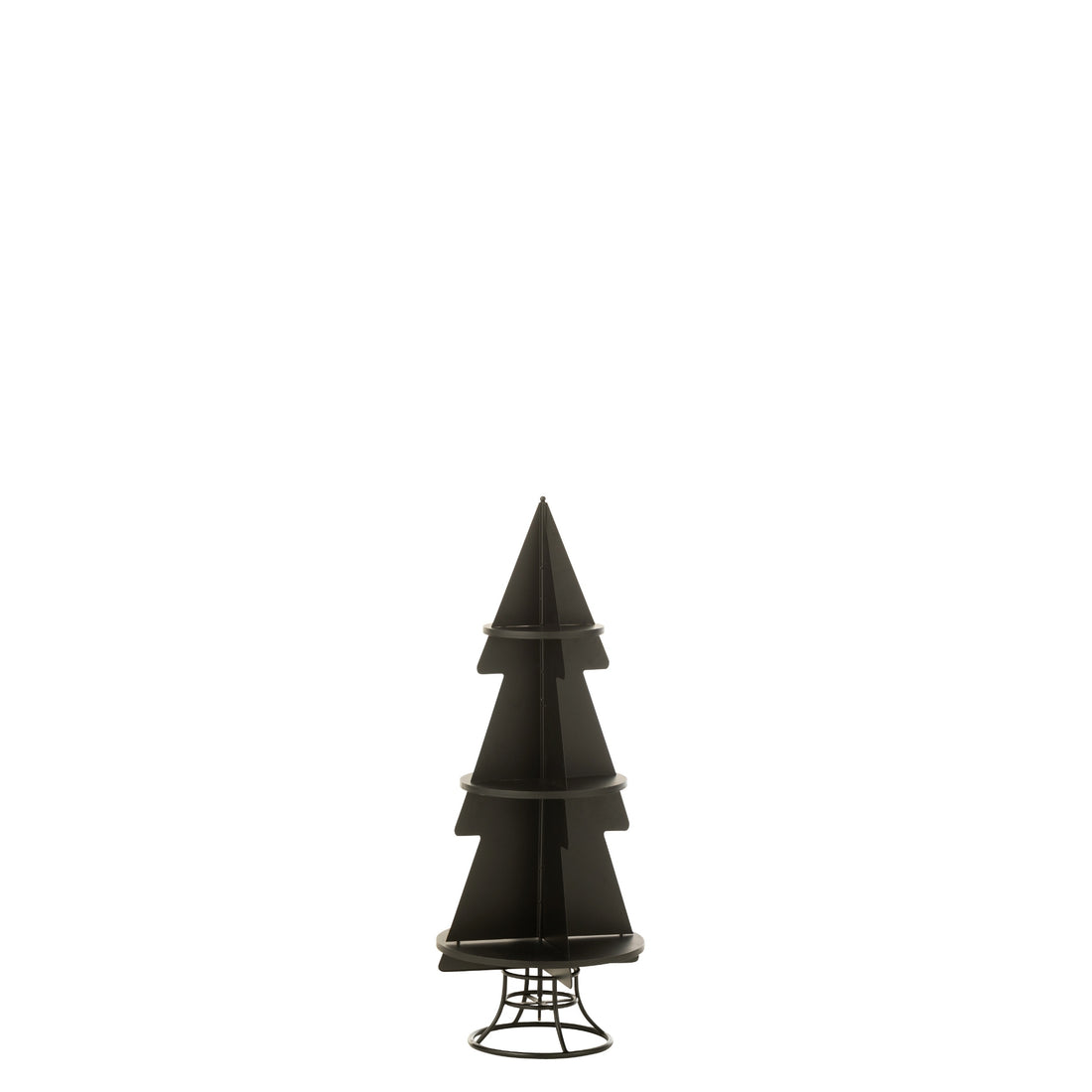 Christmas Tree Display Metal Black Small J-Line