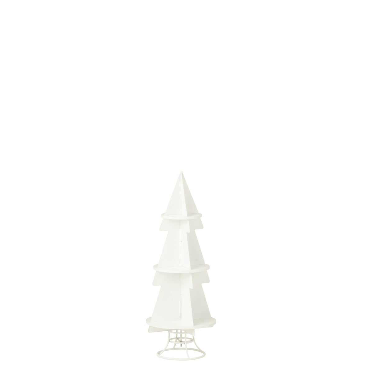 Christmas Tree Display Metal White Small J-Line
