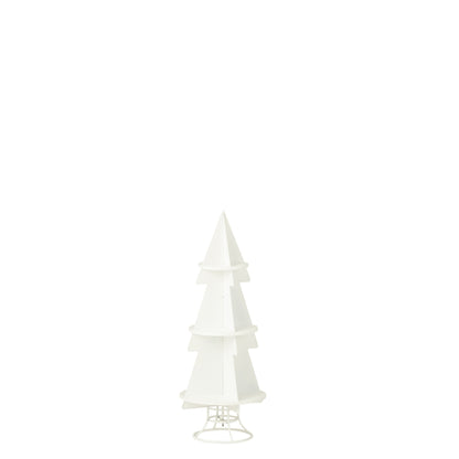 Christmas Tree Display Metal White Small J-Line