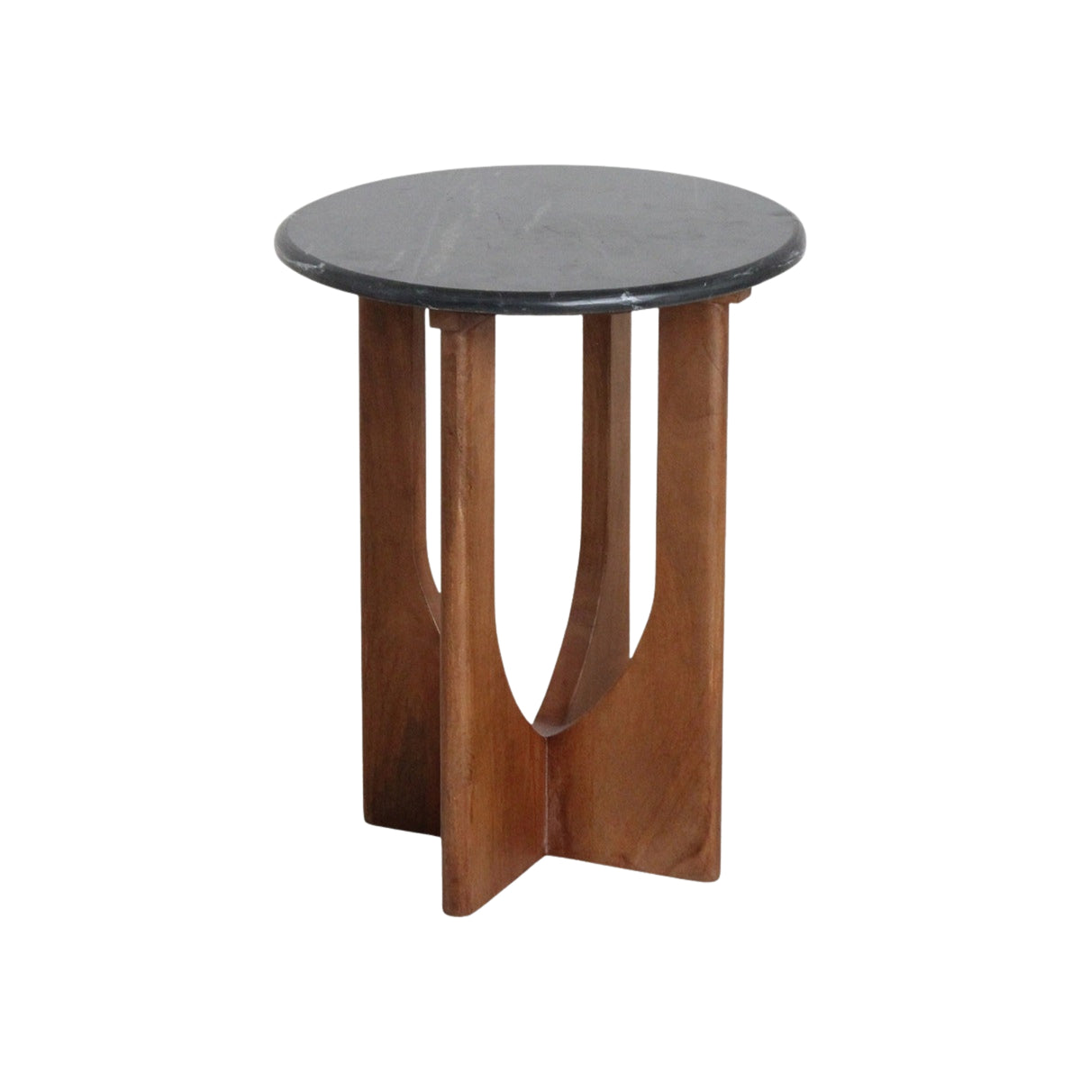 Side table Brunei Black Marble Raw Materials