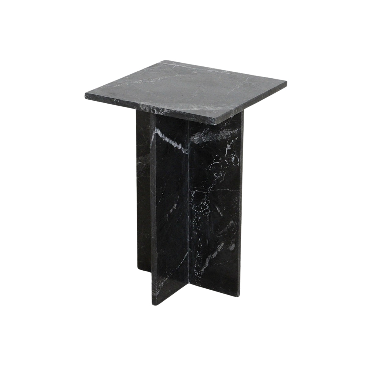 Side Table Shanghai Marble Black Raw Materials