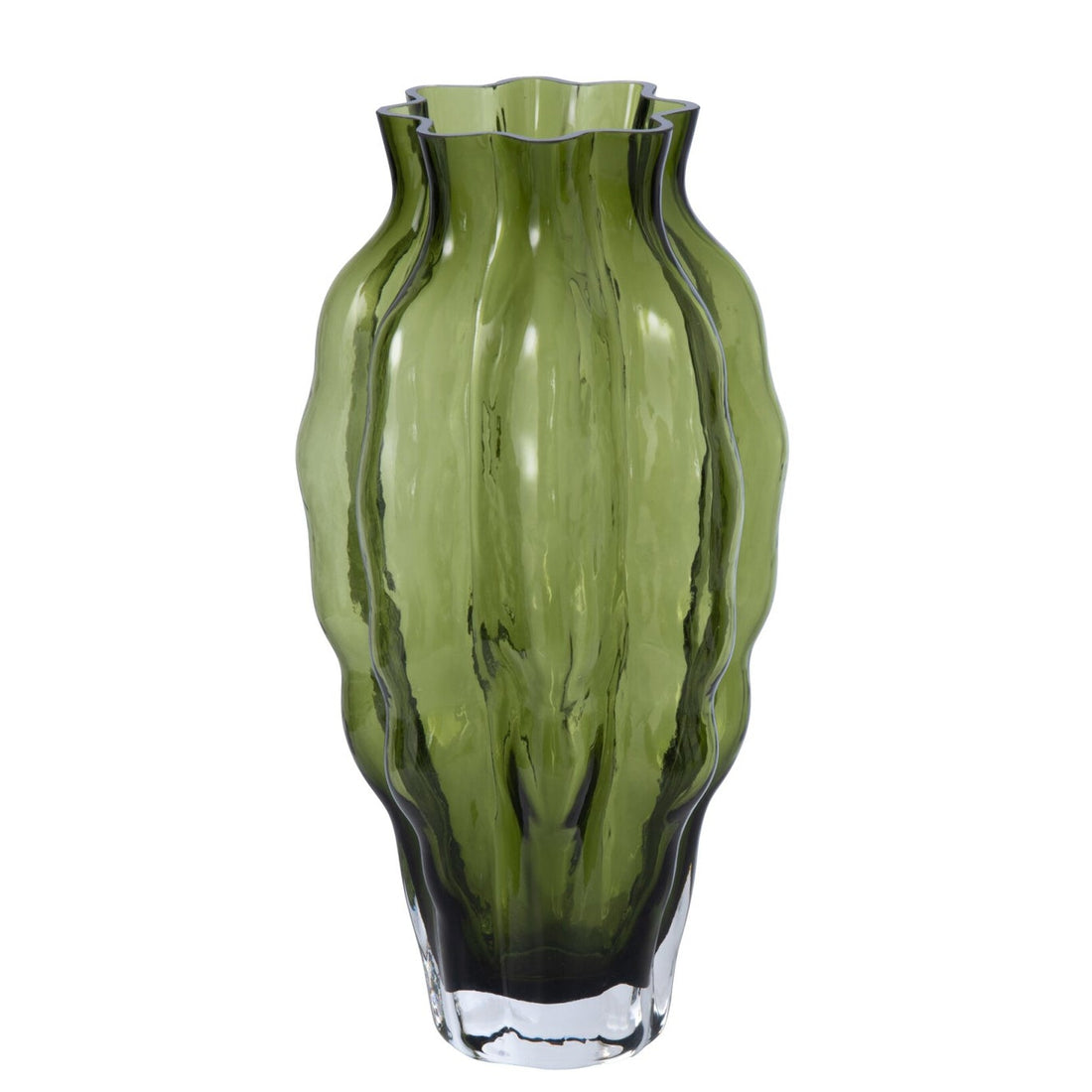 Pod Glass Vase Green Large J-Line