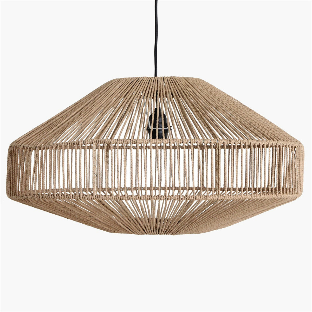 Linea Pendant Light Gem Natural Ø60x33cm Raw Materials