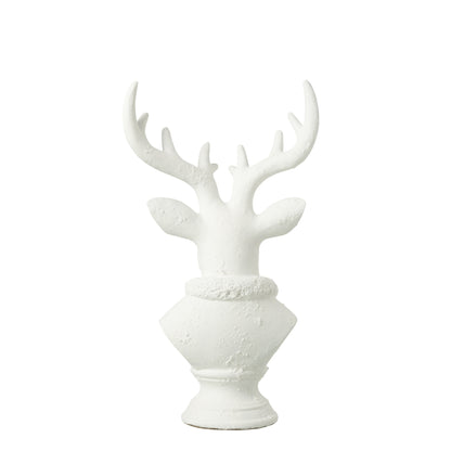 Deer Polyrresin White Large J-Line