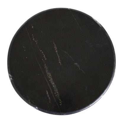Side table Brunei Black Marble Raw Materials