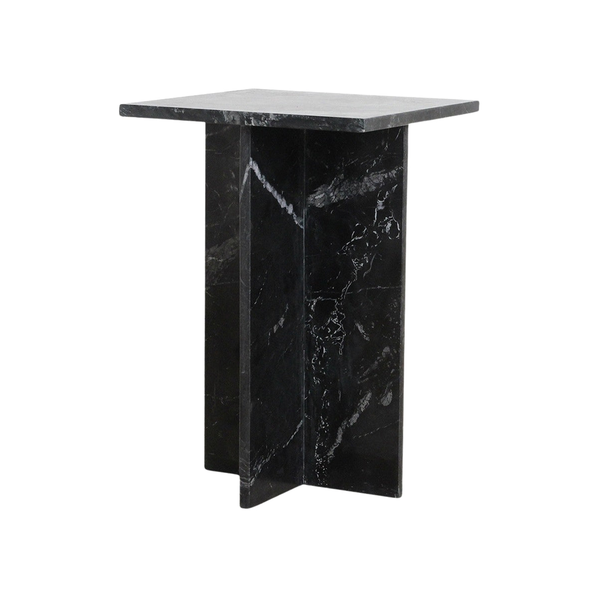 Side Table Shanghai Marble Black Raw Materials