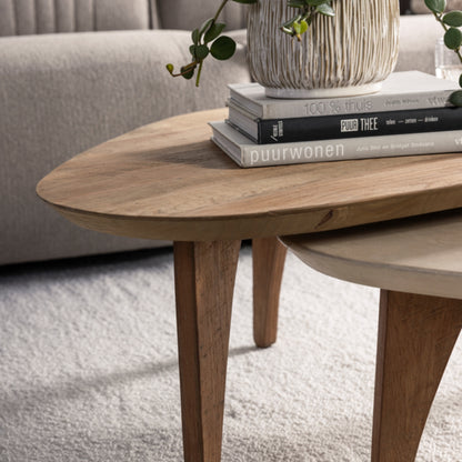 DTP Home Bliss Mortex Coffee Table Pebble