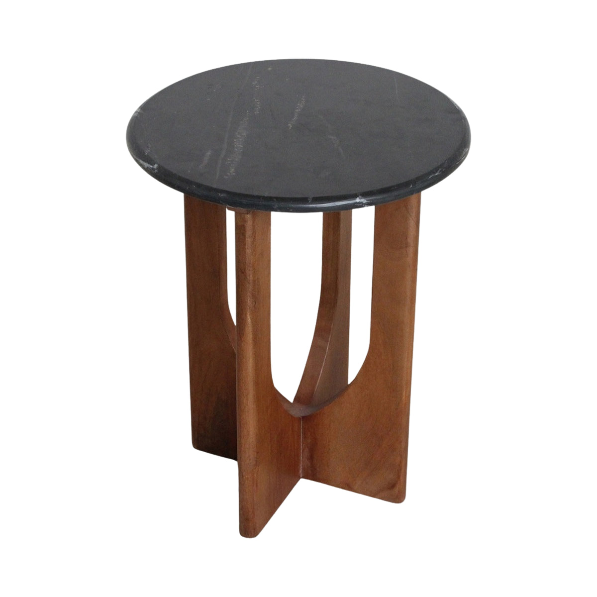 Side table Brunei Black Marble Raw Materials