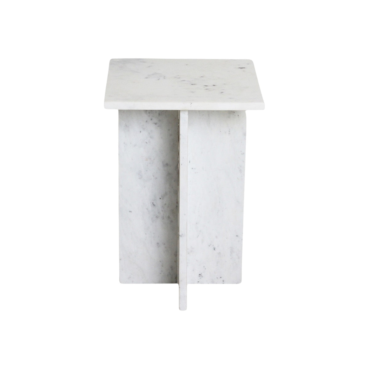 Side table Beijing Marble White Raw Materials