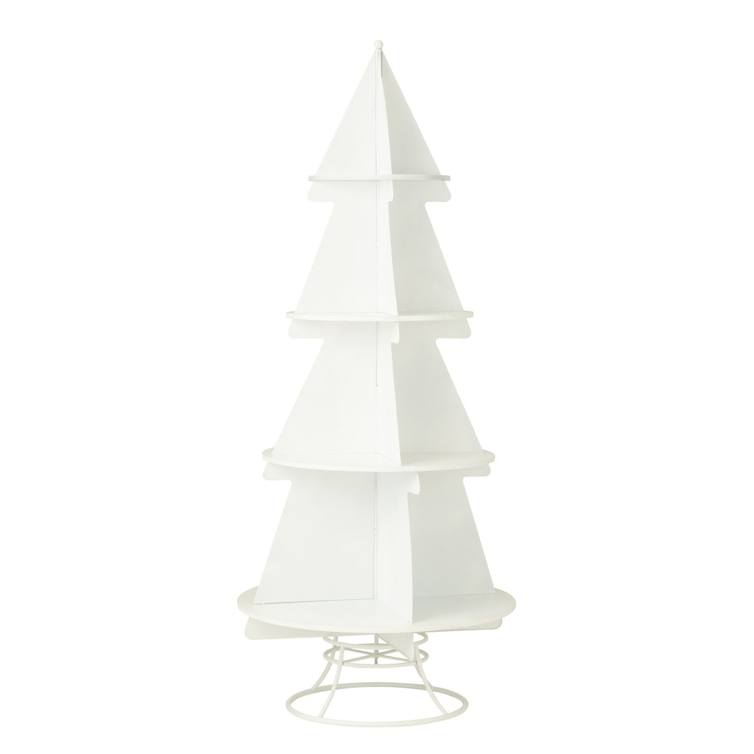 Christmas Tree Display Metal White Large J-Line