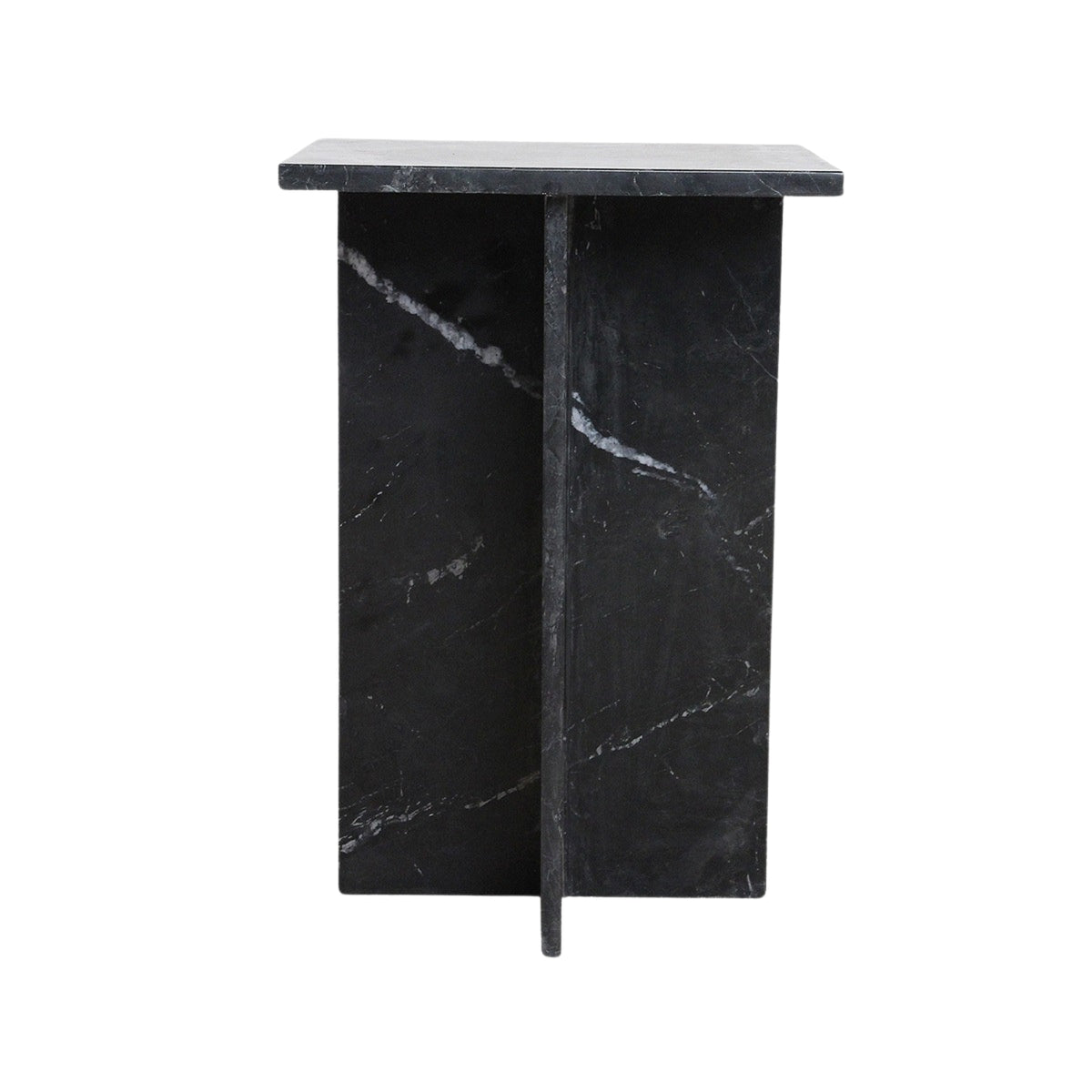 Side Table Shanghai Marble Black Raw Materials