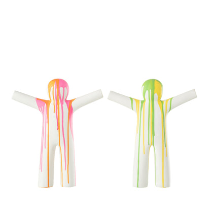 P’tit Maurice Paint Figurine Multicolor Large J-Line Set of 2
