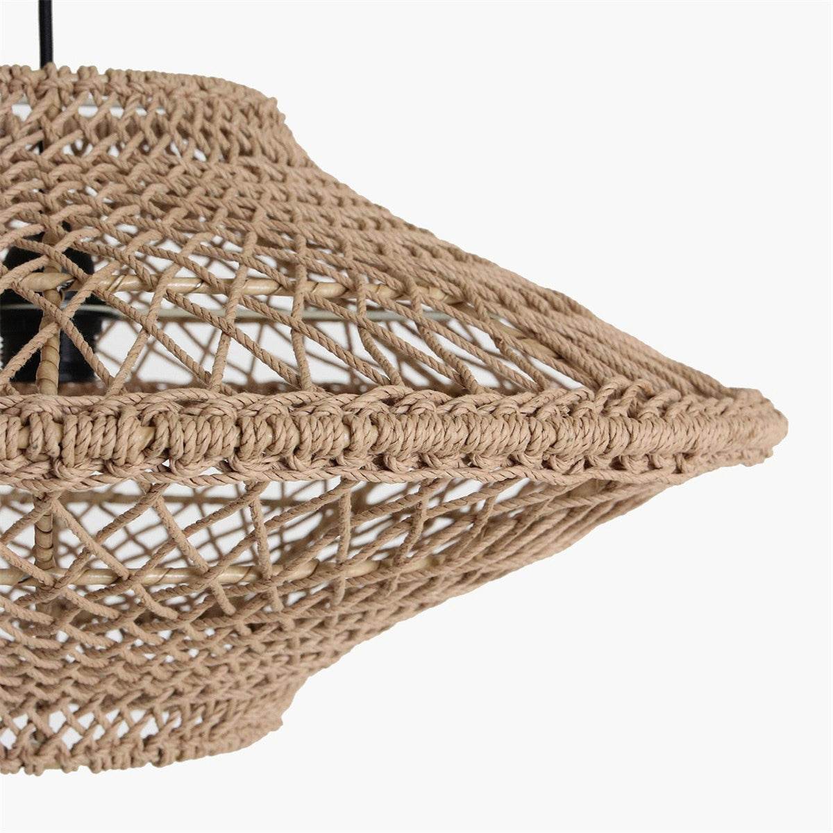 Raw Materials Corda Rope Pendant Light Natural Set of 2