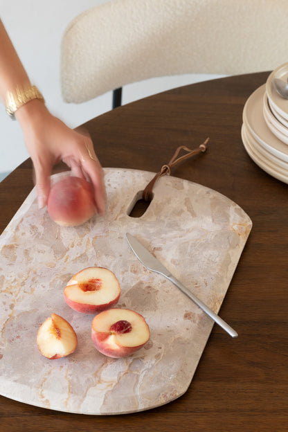 Rectangular Marble Beige Small Board