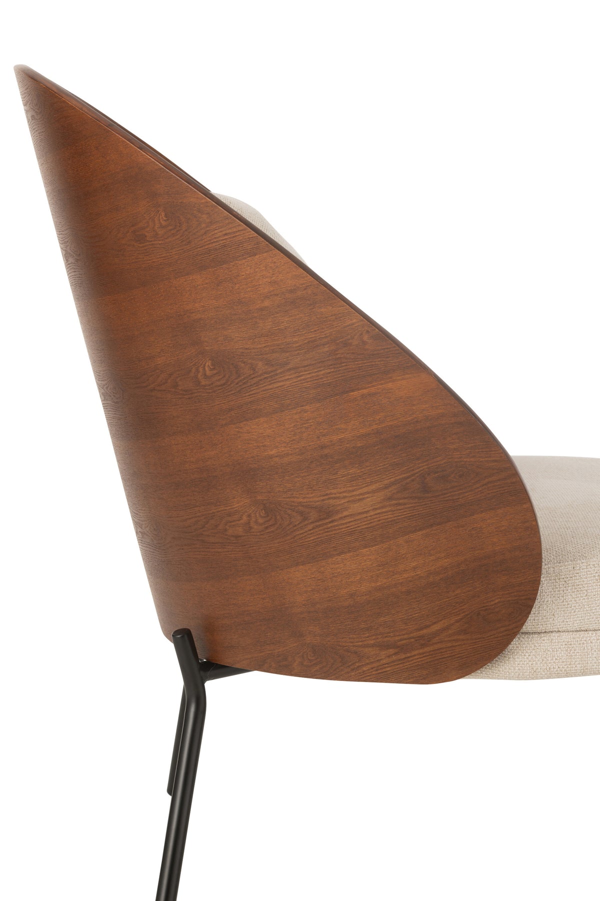 Lounger Lone Multiplex/Metal Brown/Beige J-Line