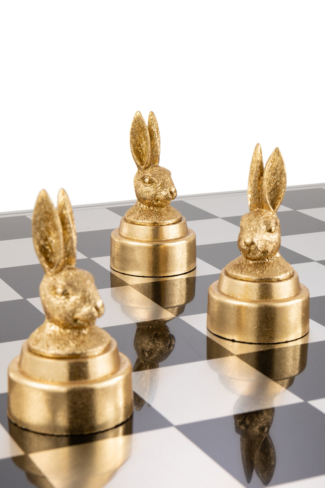 Chess Set Animals Polyresin Mix J-Line
