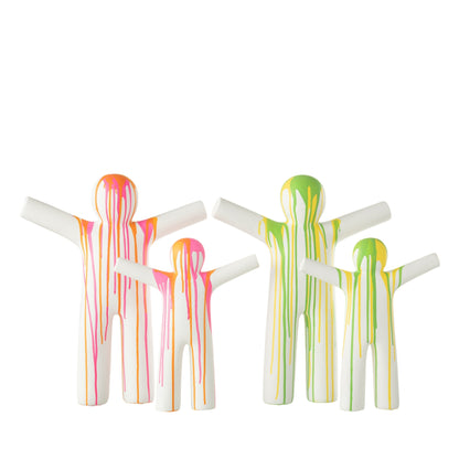 P’tit Maurice Paint Figurine Multicolor Large J-Line Set of 2