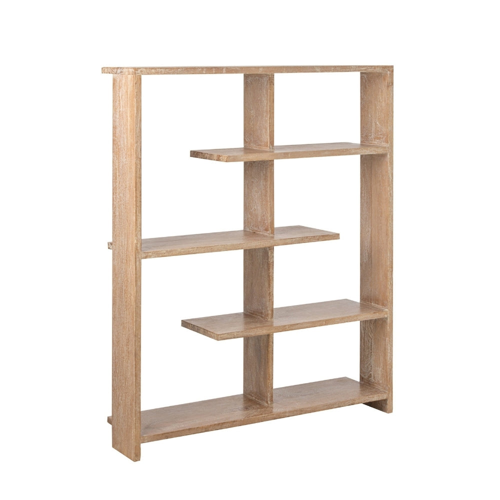 Mango Wood Bookcase Off-White J-Line