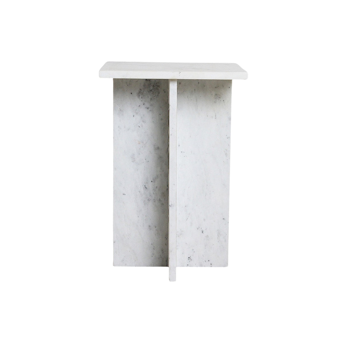 Side table Beijing Marble White Raw Materials