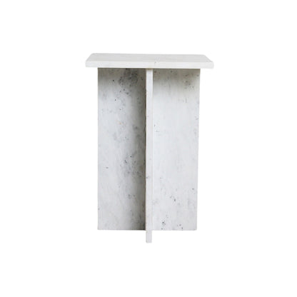 Side table Beijing Marble White Raw Materials