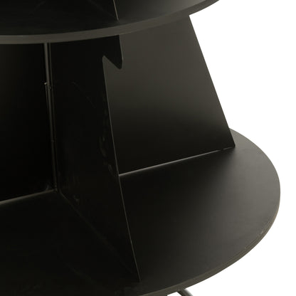 Christmas Tree Display Metal Black Large J-Line