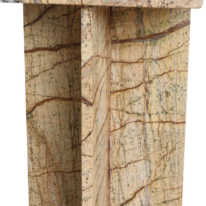 Seoul Marble Side Table Bizar Raw Materials
