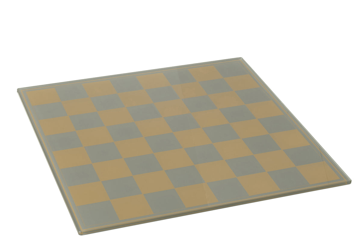Chess Set Plateay Polyresin Gold-Colored J-Line