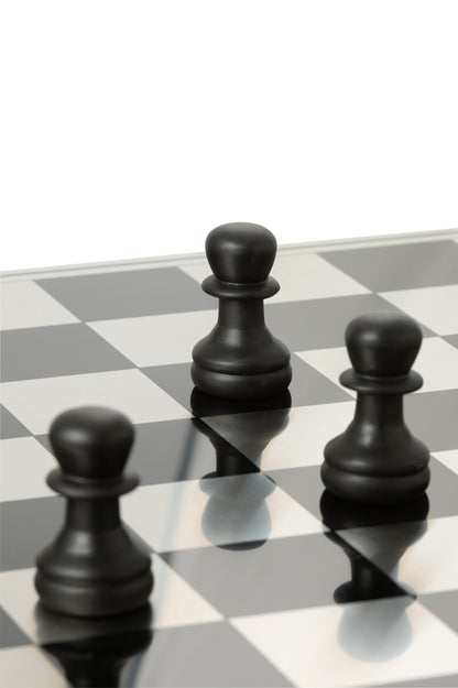 Chess Set Plateay Gold/Black Polyresin J-Line