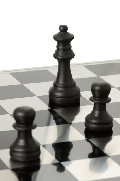 Chess Set Plateay Gold/Black Polyresin J-Line