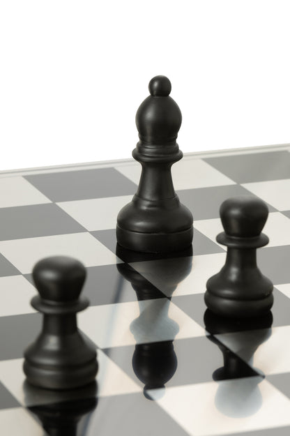Chess Set Plateay Gold/Black Polyresin J-Line